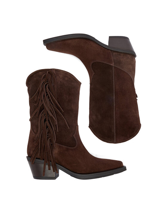 Badura Stivali texani Badura EO-CHANA-5036 Marrone