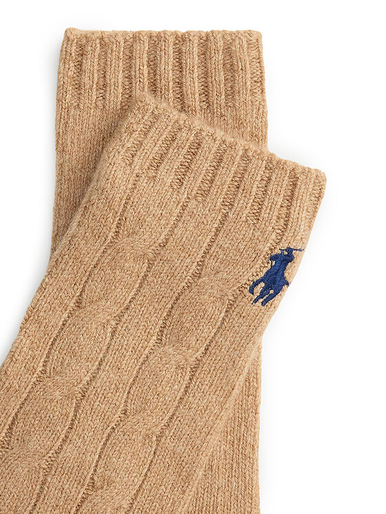 Polo Ralph Lauren Рукавички Polo Ralph Lauren 455981440003 Коричневий
