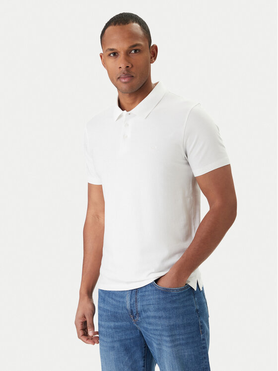 Calvin Klein Calvin Klein Polo LV04LF200G Blanco Slim Fit