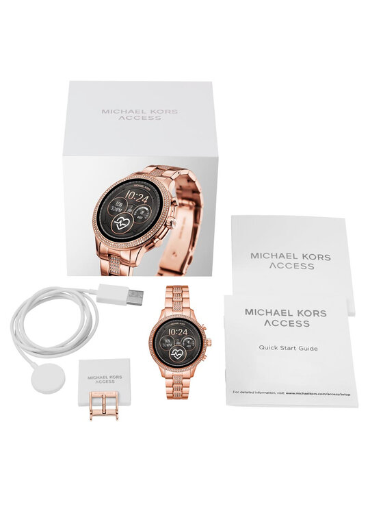 Michael Kors Smart hodinky Michael Kors Runway MKT5052 Zlatá