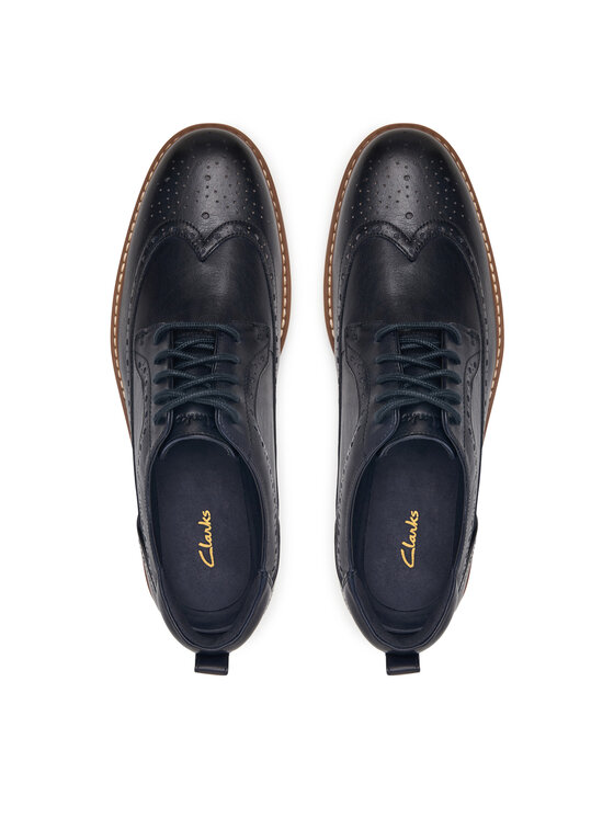 Clarks Туфлі Clarks Aldwin2 Limit 26320108 Cиній