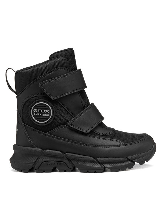 Geox Bakancs Geox J Flexyper Plus Boy B Abx J66LCG 0FU54 C9999 M Fekete