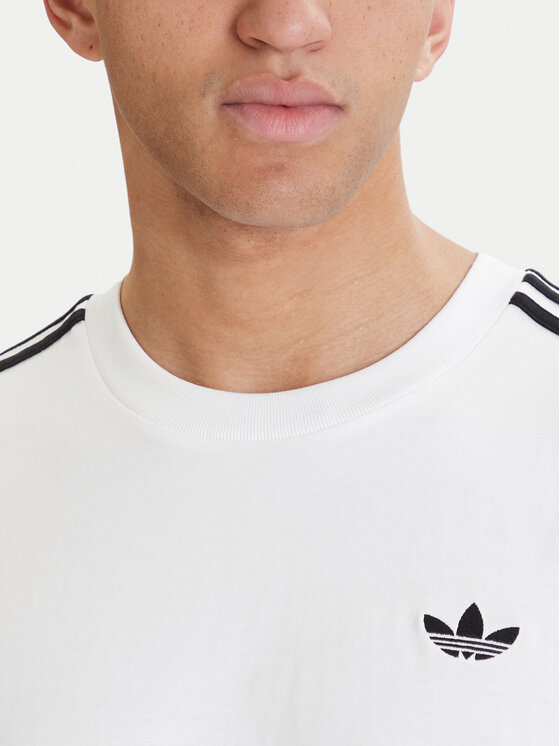 adidas adidas Футболка adicolor 3-Stripes KD4096 Білий Oversize