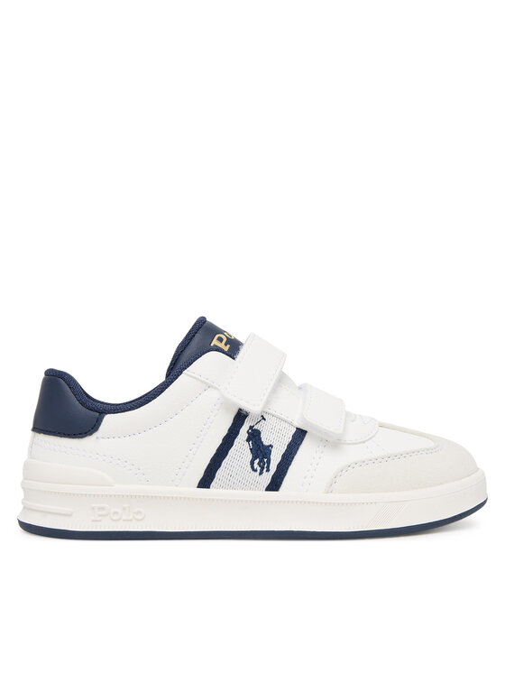 Polo Ralph Lauren Sneakersy Polo Ralph Lauren Heritage Court III T-Toe Ez RL03359102 Bílá
