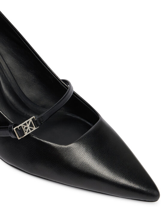 Calvin Klein Γοβάκια Calvin Klein Ess Stiletto 70 Mj Lth Hdw HW0HW02952 Μαύρο