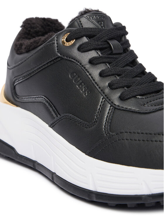 Guess Sneakersy Guess FLFRRE ELE12 Černá