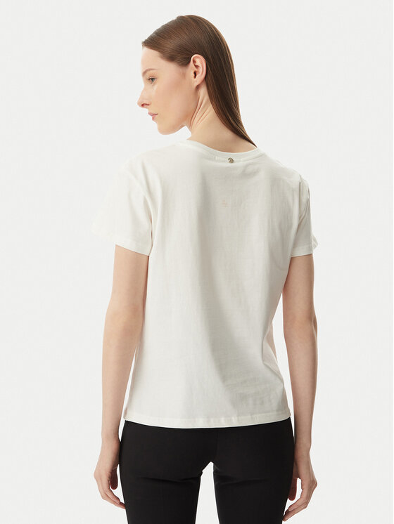 Rinascimento Rinascimento Camiseta CFC0129301003 Blanco Regular Fit