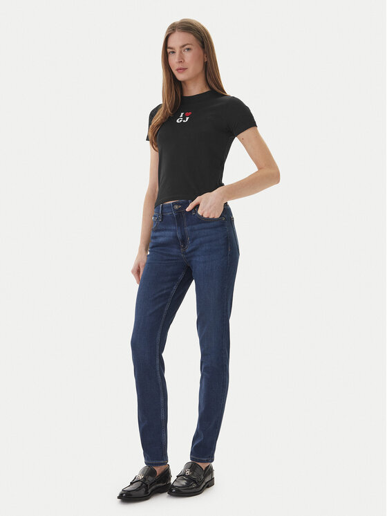 Guess Jeans Guess Jeans Camiseta W6GIB1 J1314 Negro Slim Fit