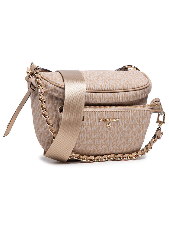 MICHAEL Michael Kors Ľadvinka MICHAEL Michael Kors Slater 30T0G04M6B Béžová