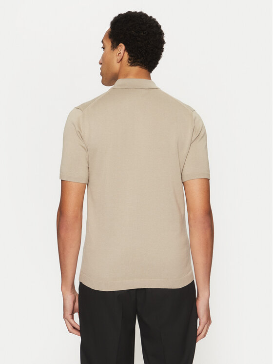 Calvin Klein Calvin Klein Polo K10K114476 Beige Regular Fit
