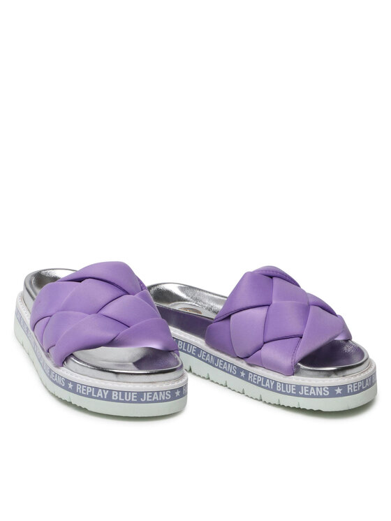 REPLAY Chanclas Replay Muddy Braid GWF81.000.C0021T Violeta
