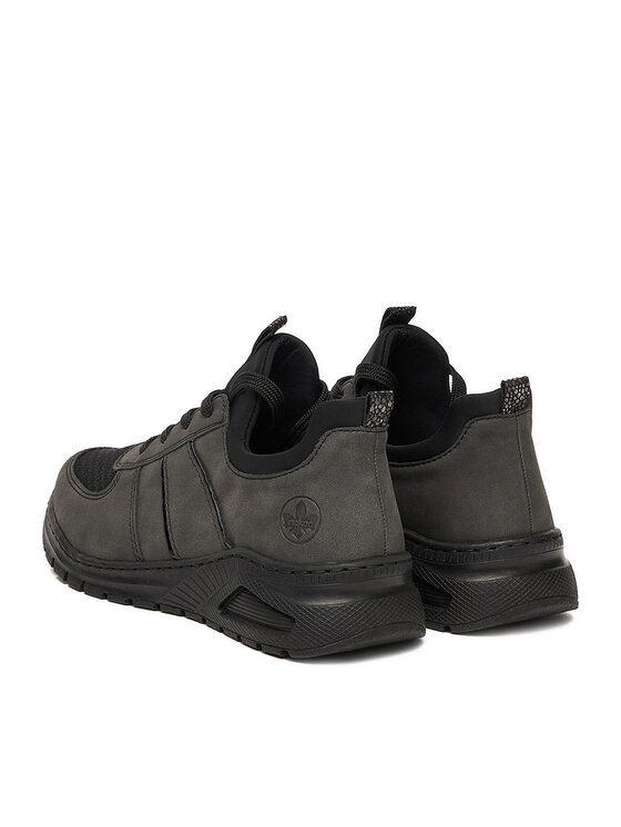 Rieker Sneakersy Rieker M4970-45 Černá