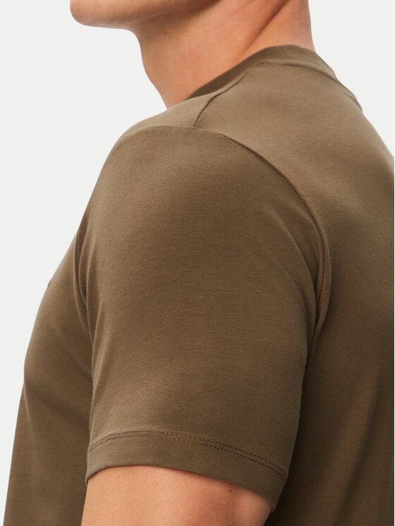 KARL LAGERFELD KARL LAGERFELD Camiseta 755041 563221 Marrón Regular Fit