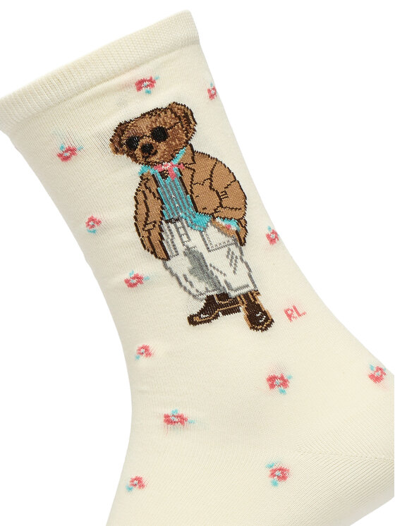 Polo Ralph Lauren Довгі шкарпетки Polo Ralph Lauren 455P10244001 Écru