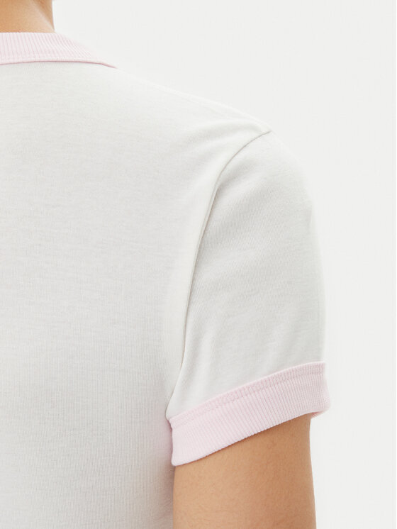 HUGO HUGO Футболка Dalia 50537476 Білий Slim Fit