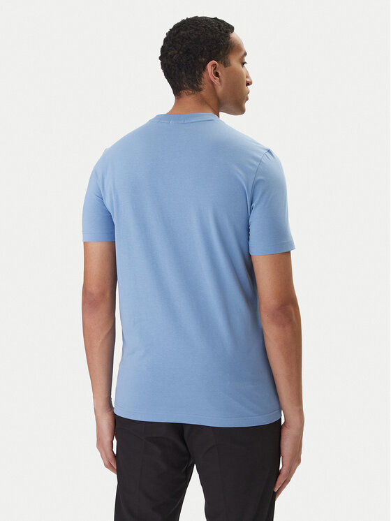 BOSS BOSS Camiseta 50506373 Celeste Regular Fit