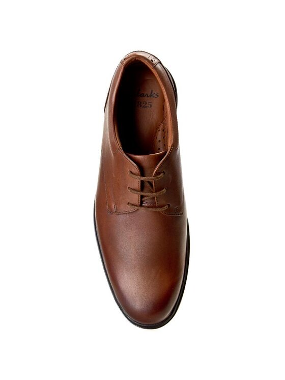 Clarks Półbuty Clarks Gabson Walk 261046377 Brązowy