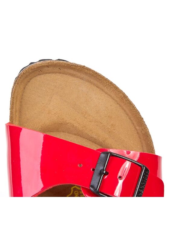 Birkenstock Klapki Birkenstock Madrid 340113 Czerwony