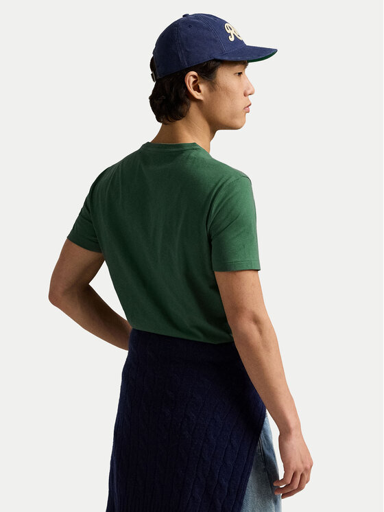 Polo Ralph Lauren Polo Ralph Lauren Футболка 710671438425 Зелений Custom Slim Fit