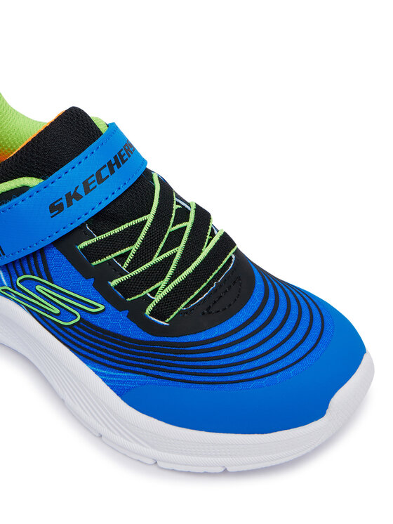 Skechers Sneakersy Skechers Microspec Advance 403926N/BLLM Niebieski