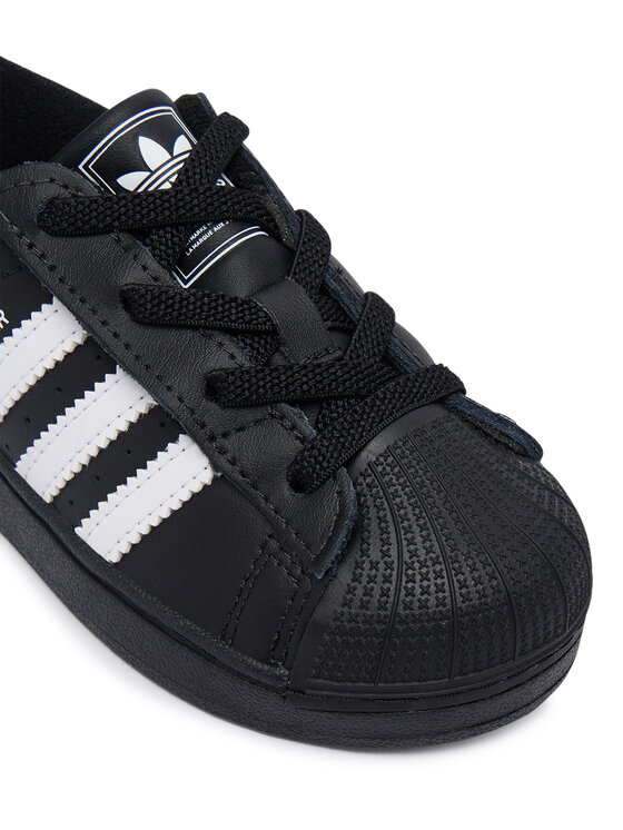 adidas Снікерcи adidas Superstar II Elastic Lace JH9985 Чорний