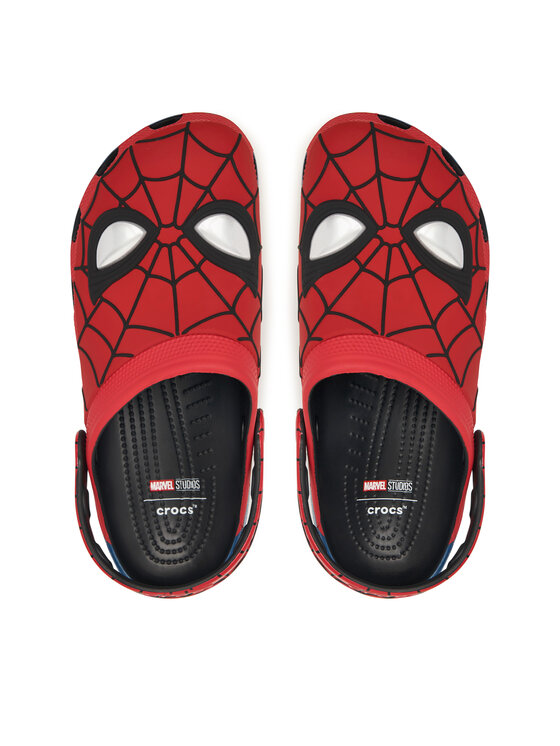 Crocs Шльопанці Crocs Spider-Man Classic Clog 213518 Червоний