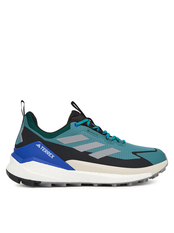 adidas Trekingová obuv adidas Terrex Free Hiker 2.0 Low Gore-Tex JQ9908 Zelená