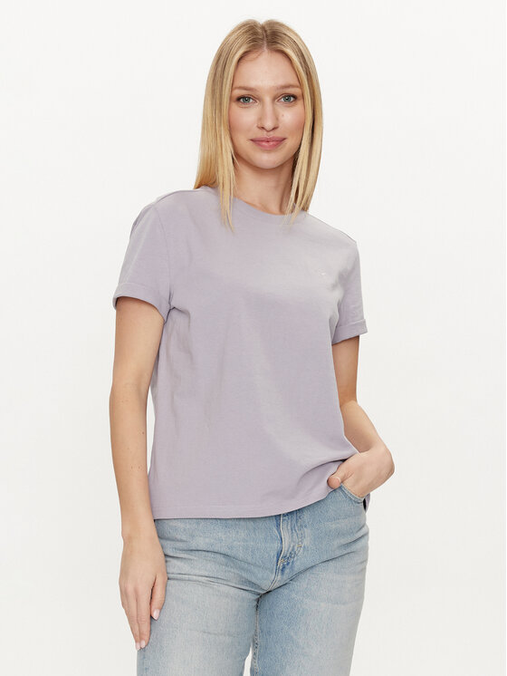 Mustang Mustang Marškinėliai Alina 1012837 Violetinė Regular Fit