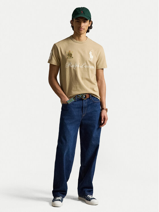 Polo Ralph Lauren Polo Ralph Lauren Camiseta 710B20010003 Beis Regular Fit