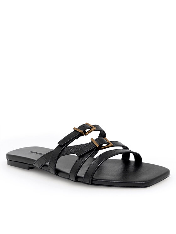 GINO ROSSI Šľapky Gino Rossi FORES-111644 Čierna