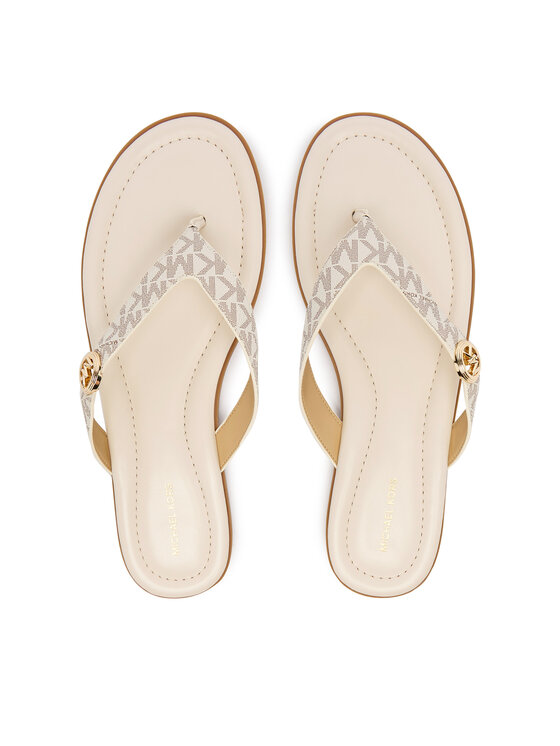 MICHAEL Michael Kors В'єтнамки MICHAEL Michael Kors Ering Thong 40S6ERFS1B Écru