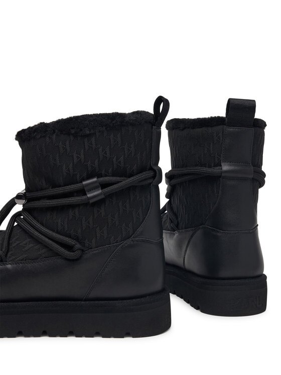 KARL LAGERFELD Μπότες Χιονιού KARL LAGERFELD Thermo KL28546J Μαύρο