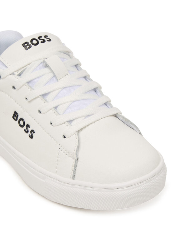 BOSS Sneakersy BOSS J53248 M Biela