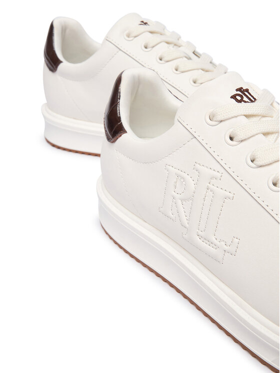 LAUREN RALPH LAUREN Sneakersy LAUREN RALPH LAUREN Ainsley 802974378003 Bílá