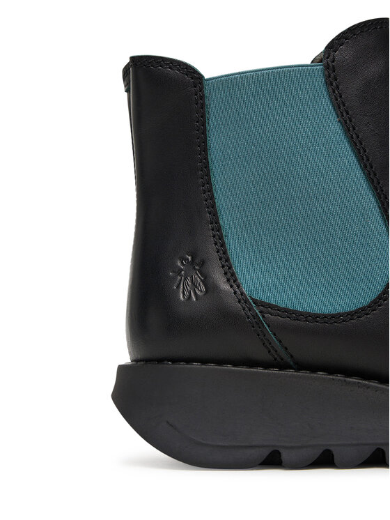 Fly London Jātnieku stila puszābaki Fly London Salvfly P143195112 Melns