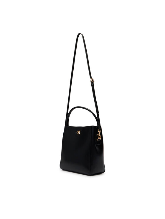 Calvin Klein Kabelka Calvin Klein Ck Bucket With Strap LV04F3174G Čierna