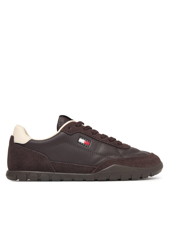 Tommy Jeans Sneakers Tommy Jeans Tj Low Leather Runner EN0EN03084 Maro