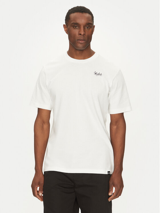 adidas adidas Футболка Lounge Still Life Bowl Graphic JJ3962 Білий Regular Fit