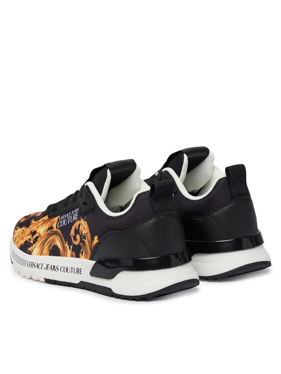 Versace Jeans Couture Снікерcи Versace Jeans Couture 80VA3SAA ZSE00 Чорний