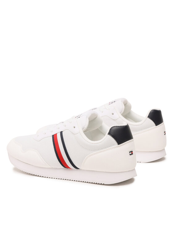 Tommy Hilfiger Zapatillas Tommy Hilfiger Core Lo Runner FM0FM04504 Blanco