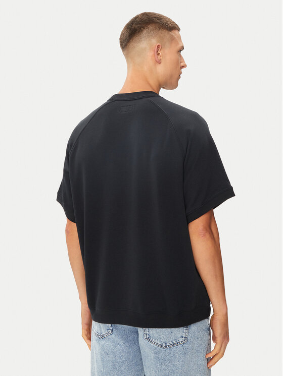 Converse Converse T-shirt M Retro Chuck Ss Crew 10026428-A01 Crna Regular Fit