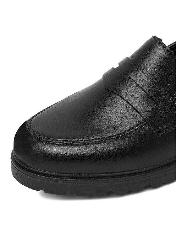 Rieker Loafersy Rieker 45560-02 Černá