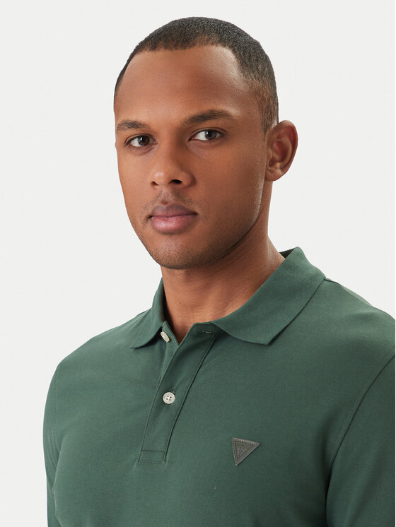 Guess Guess Polo M6GP60 K3076 Verde Regular Fit