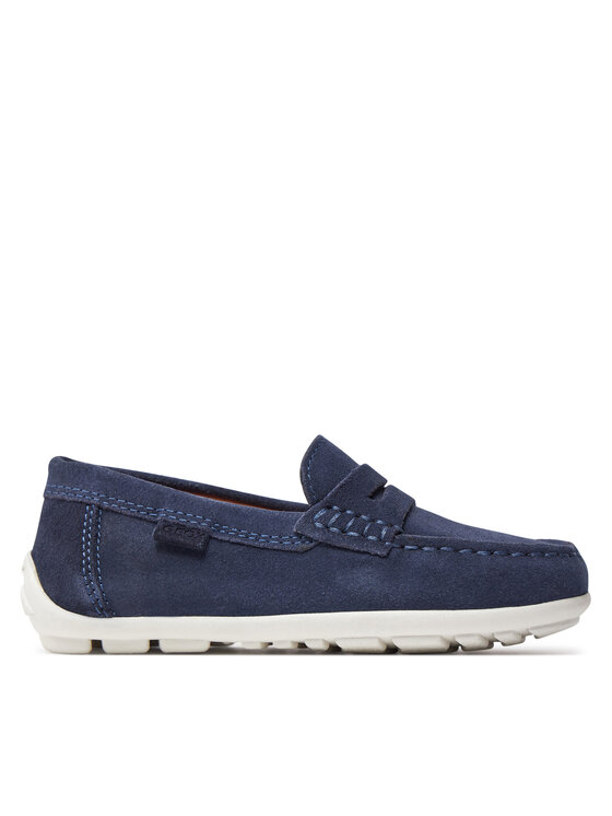 Geox Mokasíny Geox J New Fast Boy J826CA 00022 C4211 M Tmavomodrá
