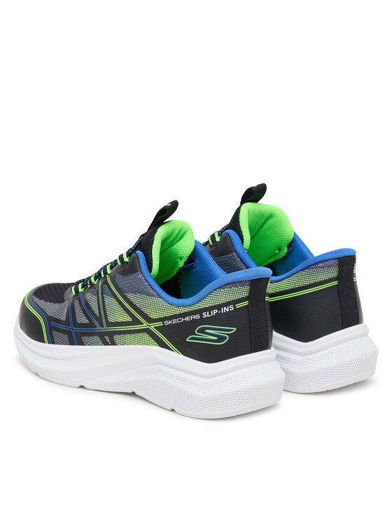 Skechers Sneakersy Skechers Microspec Velocity - Grid-Shift 404220L/BBLM Czarny