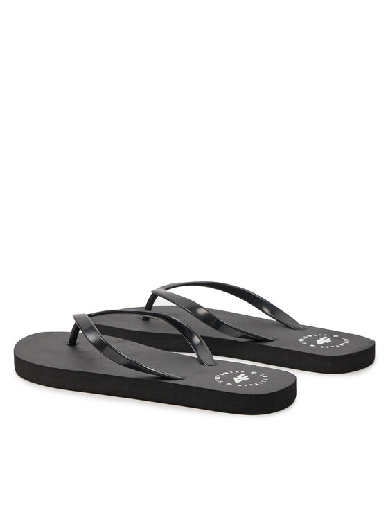 4F Žabky 4F 4FMM00FFLIF018A Čierna