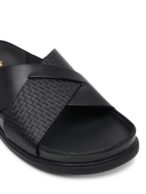 Clarks Шльопанці Clarks Torford Cross 26181382 Чорний