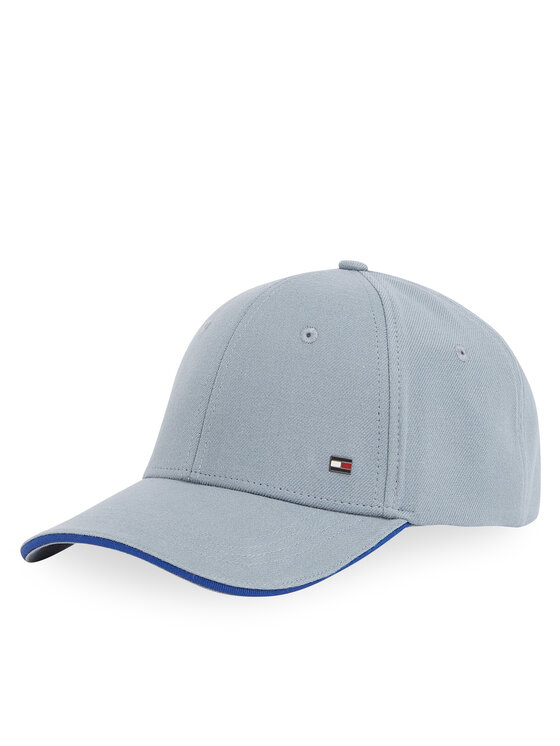 Tommy Hilfiger Czapka z daszkiem Tommy Hilfiger Th Corp Flannel 6 Panel Cap AM0AM13164 Szary