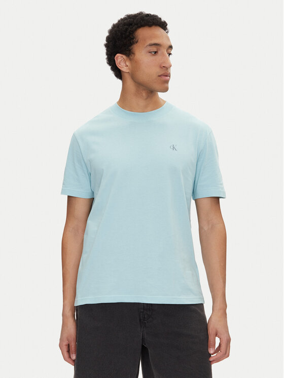 Calvin Klein Jeans Calvin Klein Jeans Camiseta Painted J30J327523 Celeste Regular Fit
