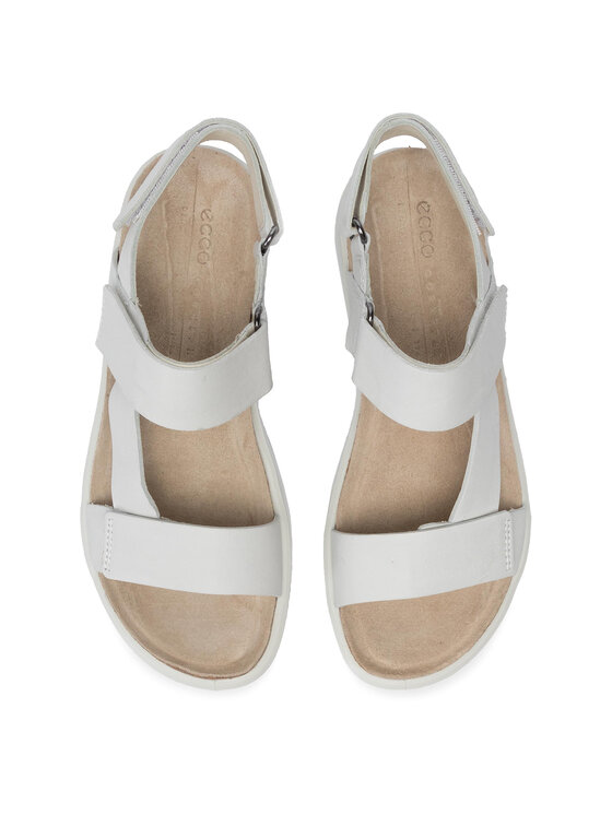ECCO Sandały ECCO Corksphere Sandal 27181301007 Biały